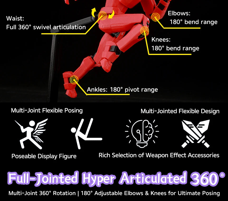 9L3D Printed FNAF Freddy Fazbear's Pizza Springtrap Toys Action Figures Anime Model Lucky13 Dummy13 Titan13 Ornaments Gifts
