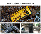 Globe Version DOOGEE S200 X 5G Rugged Phone 6.72" Dimensity 7050 1.32" AMOLED Rear Display 12GB 512GB 10100mAh Battery Phone