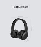 Lenovo Multifunctional Portable Foldable Headmounted Wireless Bluetooth 5.0 Headset For Bluetooth connection Wired Connection