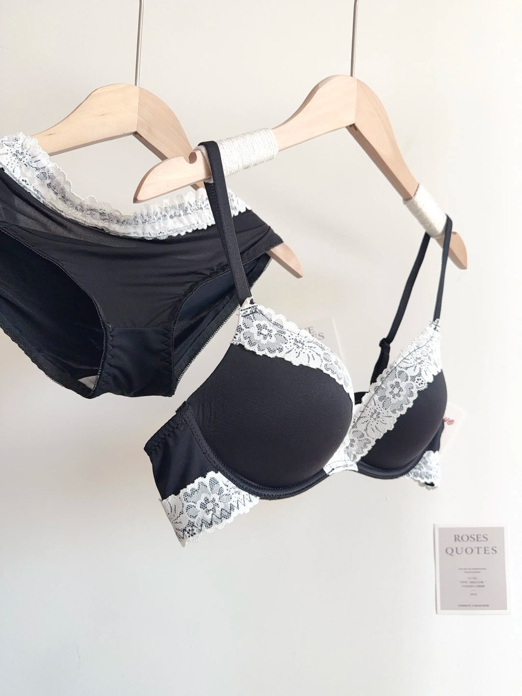 Sexy Leopard Print Lingerie Set Women Wireless Invisible Push Up Small Breasts,adjustable A To C Cup,sheer Lace Pure Design, S-X