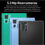 Sauenaneo PC Tablet 4GB RAM  64GB ROM (1TB Expansion) Supports Google Office Dual SIM Cards Dual cameras Android 11