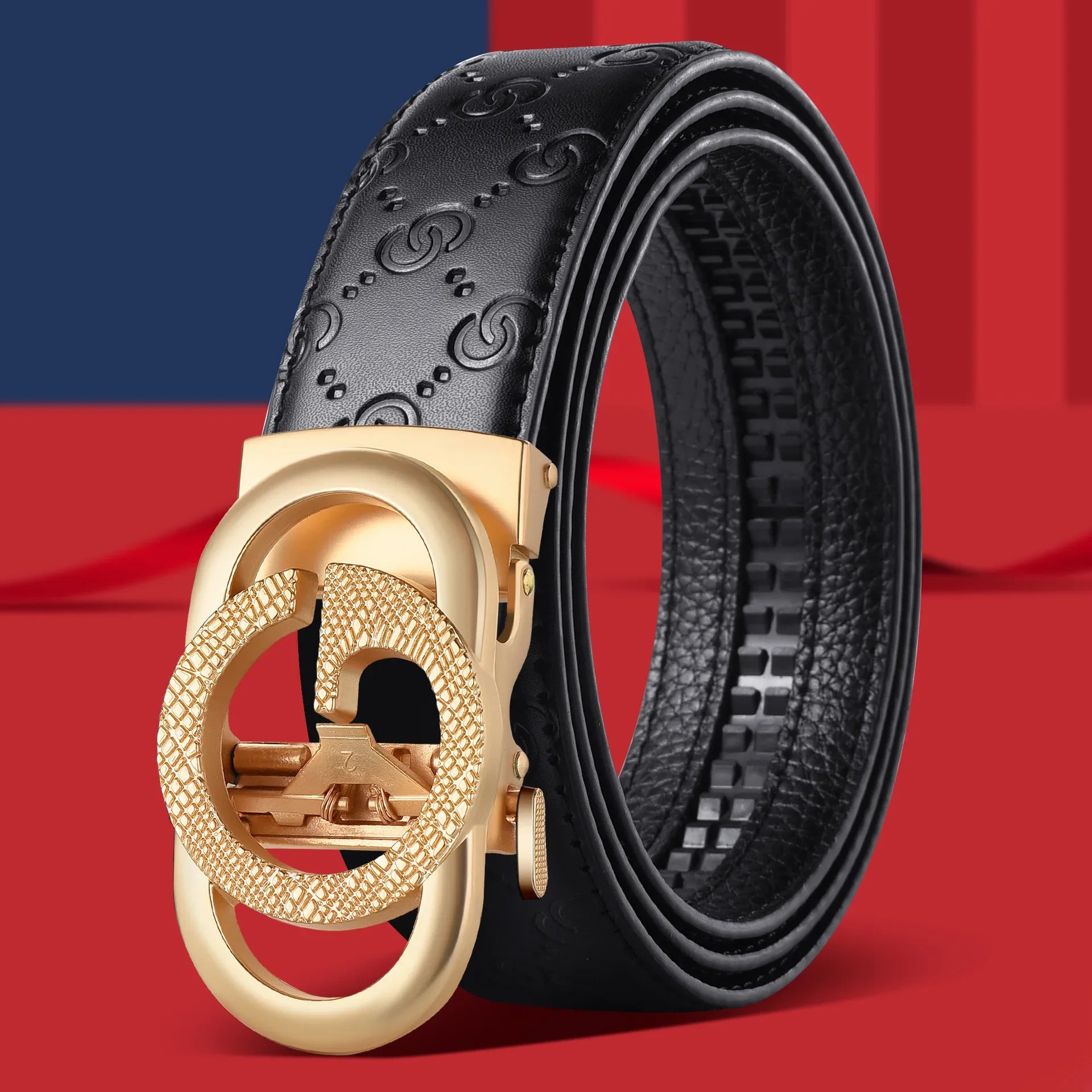 New luxury brand men's leather belt, 3.4 cm width, high-quality belt for women, women's belt design