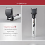 Kemei 4in1 grooming kit nose trimmer beard trimer for men electric eyebrow nose hair trimmer nose and ears machine rechargeable
