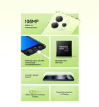 Global Version Xiaomi Redmi Note 14 4G Smartphone 6.67" 120Hz Display MediaTek Helio G99-Ultra 108MP AI Camera 5500mAh Battery