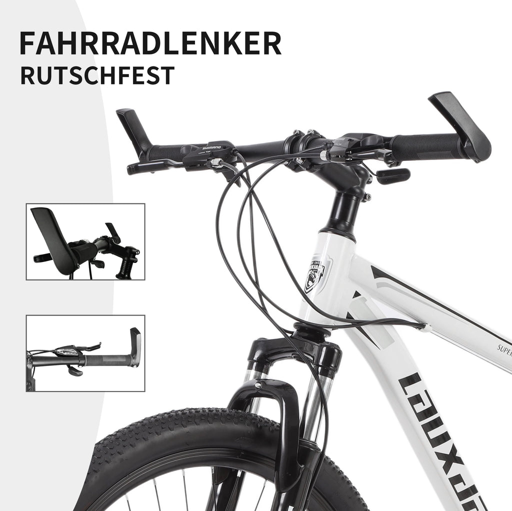 Vankel 27.5 Inch Mountain Bike for Adults,21-Speed Gear System, Dual Disc Brakes, All-Terrain Bicycle for Men & Women Bike Gifts