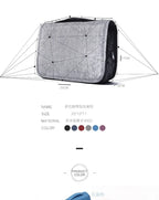 High Quality Women Makeup Bags Travel Cosmetic Bag Toiletries Organizer Waterproof Storage Neceser Hanging Bathroom Wash Bag