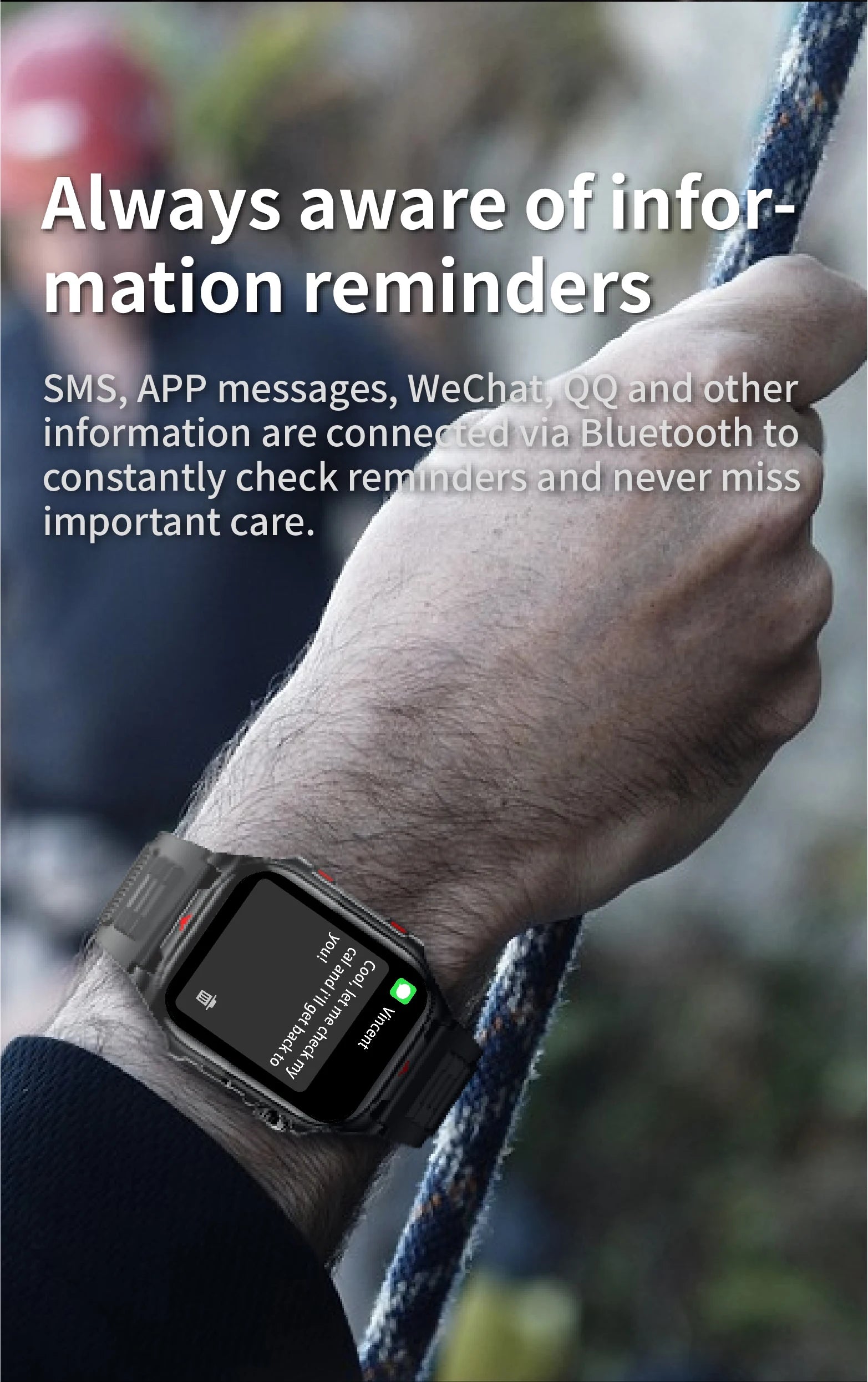 Electronic Smart Watch BT Call Heart Rate Monitor Smartwatch Fitness Tracker Waterproof Sport Watches for Man Woman Android 2026
