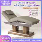 Modern Design Electric Spa Treatment Equipment Beauty Bed with Adjustable Leg Backrest 4 Motor Facial Massage Table