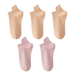 10pieces=5 Pairs Women Socks Casual Breathable High Quality Ankle Sock Summer Low Cut Cotton Thin Short Elastic Sox calcetines