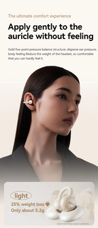Sanag Z60S Ear Clip on OWS Earphones HiFi Sound Open Ear Earbud Audífonos Bluetooth Wireless Headphones Flash-sale Headsed