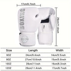 6/8/10/12oz Boxing Gloves Professional Adult Sanda Muay Thai Fighting Gloves Men and Women Training Sandbag Free Fight MMA