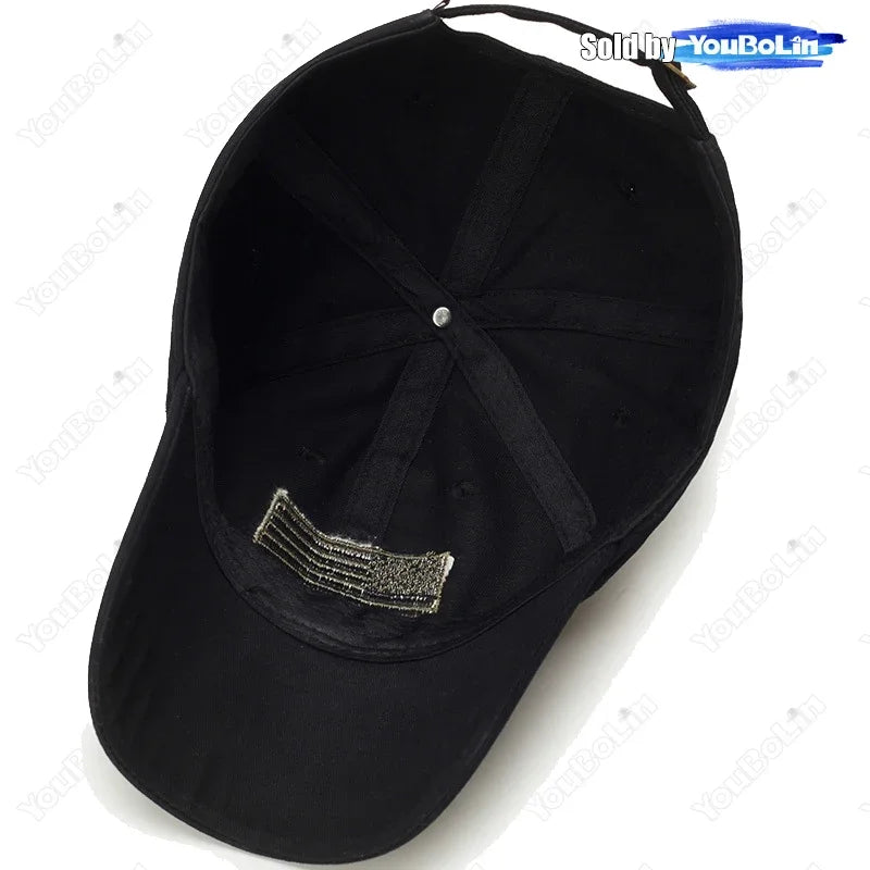 American Standard Men's Baseball Cap Four Seasons Outdoor Leisure Sun Hat Outdoor Fishing Hat