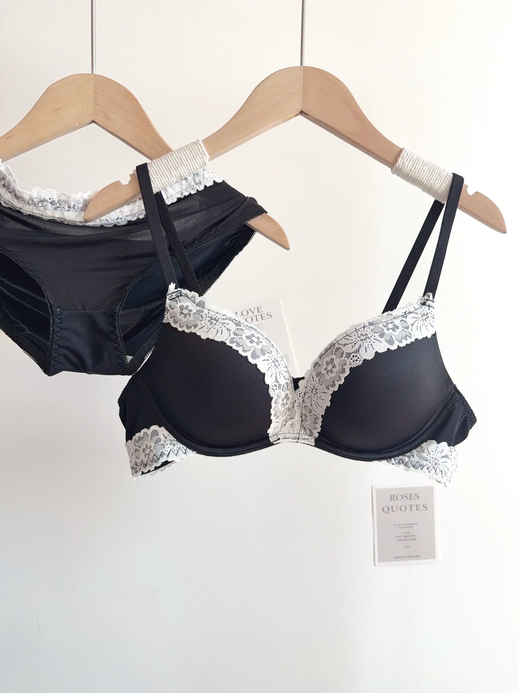 Sexy Leopard Print Lingerie Set Women Wireless Invisible Push Up Small Breasts,adjustable A To C Cup,sheer Lace Pure Design, S-X