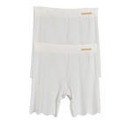 2pcs Seamless Safety Shorts Womens Ice Silk Summer Anti Rub Underwear Boxers Under Skirt Panty Big Size Short Leggings 40-100kg