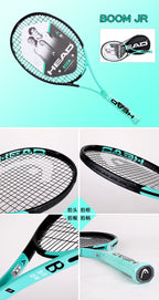 HEAD 2026 New Carbon Tennis Racket for Men Women Tenis Raquete Blue