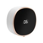 Automatic Foaming Soap Dispenser - Touchless Wall Mount, LED Temp Display, USB Rechargeable for Bathroom, Kitchen&Commercial Use