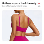 Hearuisavy Summer Super-Soft 2Pcs Women's Running Sports Shorts Set Breathable Fitness Yoga Bra Casual Push Up Workout Crop Top