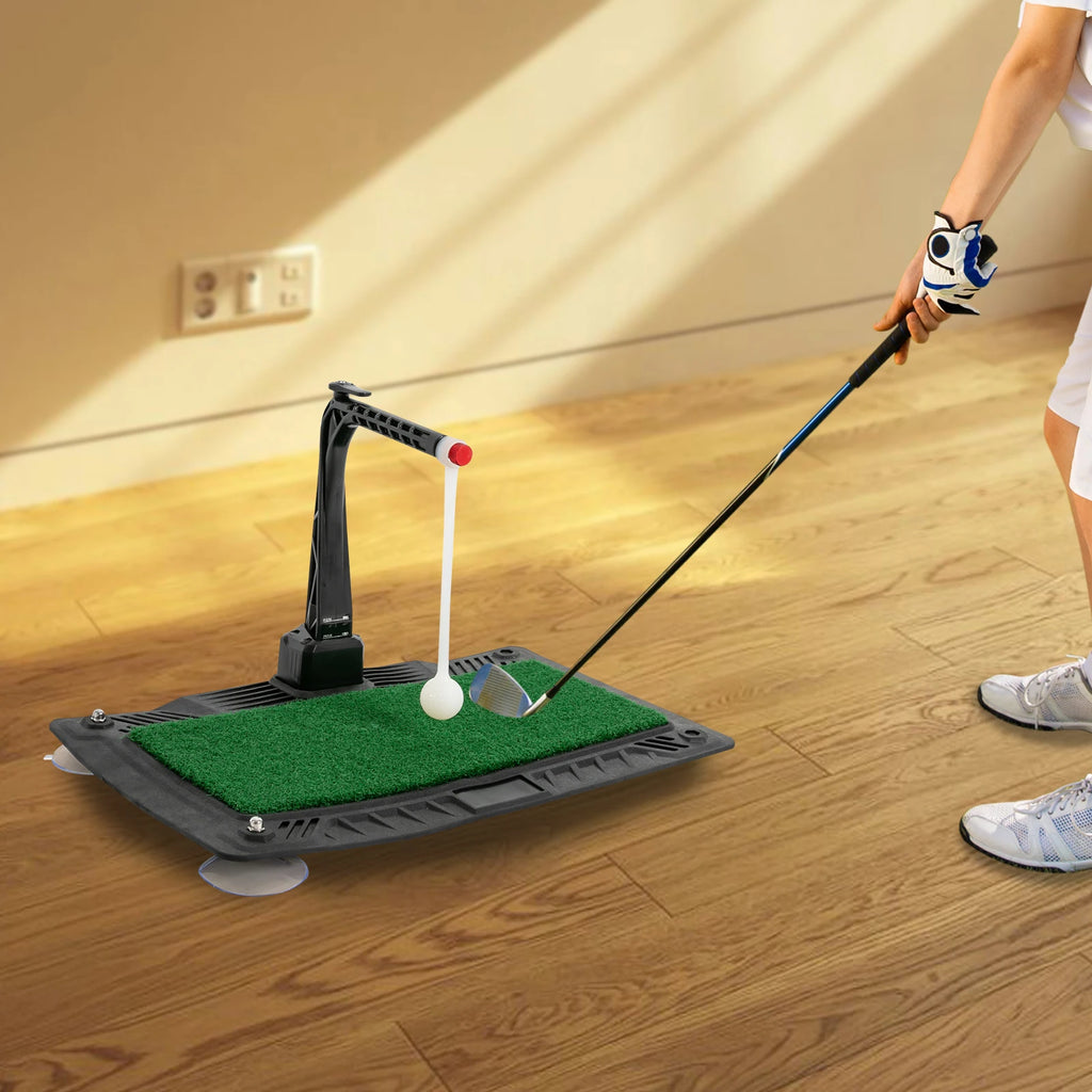 Golf Swing Trainer - Golf Training Equipment With Adjustable Height - Golf Swing Practice Mat Training Aid For Indoor Outdoor