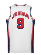 Men's Embroidered #9 Basketball Jersey Breathable Sportswear Sleeveless Training Uniform Team Vest New Design Tops