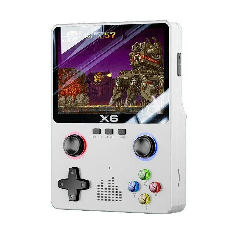 Retro Handheld Game Console 3.5Inch IPS Screen Dual 3D Joystick 11 Simulators GBA Video Game Players 10000+ Games for Kids Gifts