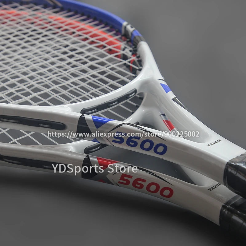 Professional Ultralight Racquet Composite Carbon Aluminium Alloy Tennisracket 45-55LBS Training Tennis Rackets Unisex Trainer Main image