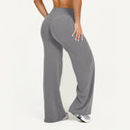 Flared Leggings Straight Leg Leggings Woman Wide-leg Pants Yoga Breathable Fitness Clothing Versatile Casual Pants