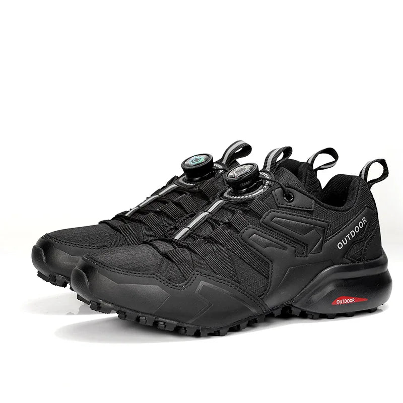 Men Women Cycling Shoes zapatillas ciclismo mtb Bike Riding Shoes Motorcycle Shoes Waterproof Bicycle Shoes Hiking Sneaker Black Main image