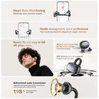 MINISO MS503 Wireless Bluetooth Earbuds AI Translation Earphones Outdoor Sports Headphones Clear Sound Headset Soft Comfortable