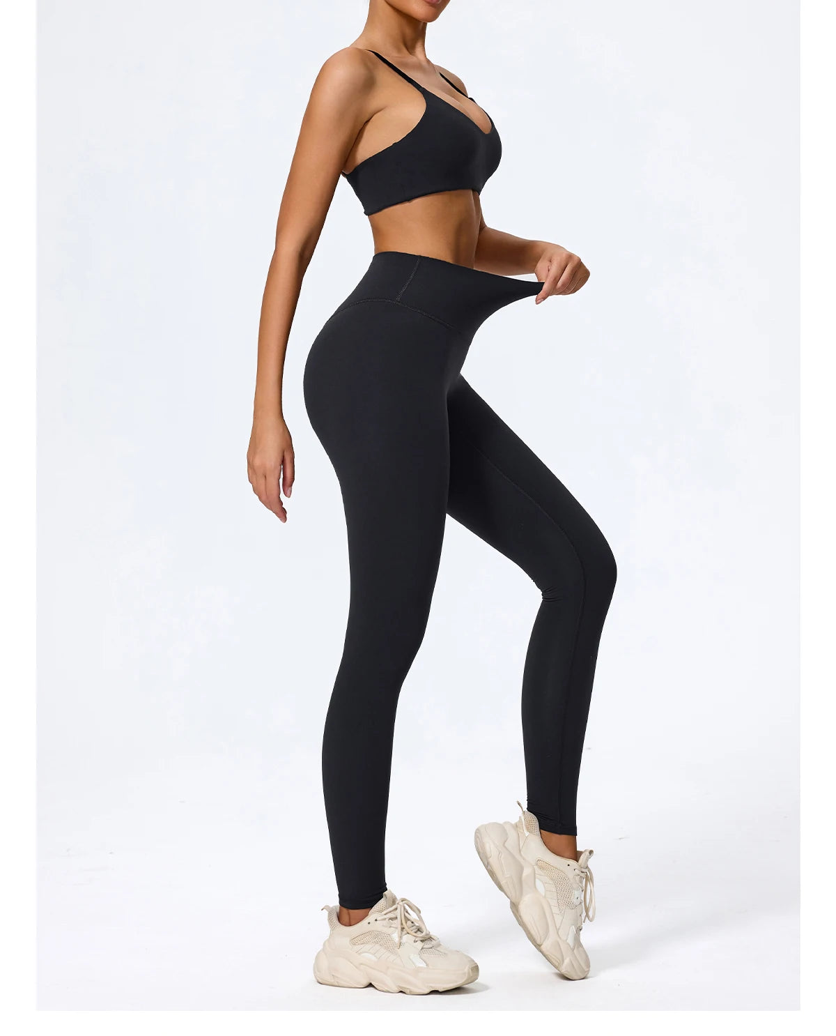 Hearuisavy Summer Super-Soft 2Pcs Women's Running Sports Shorts Set Breathable Fitness Yoga Bra Casual Push Up Workout Crop Top