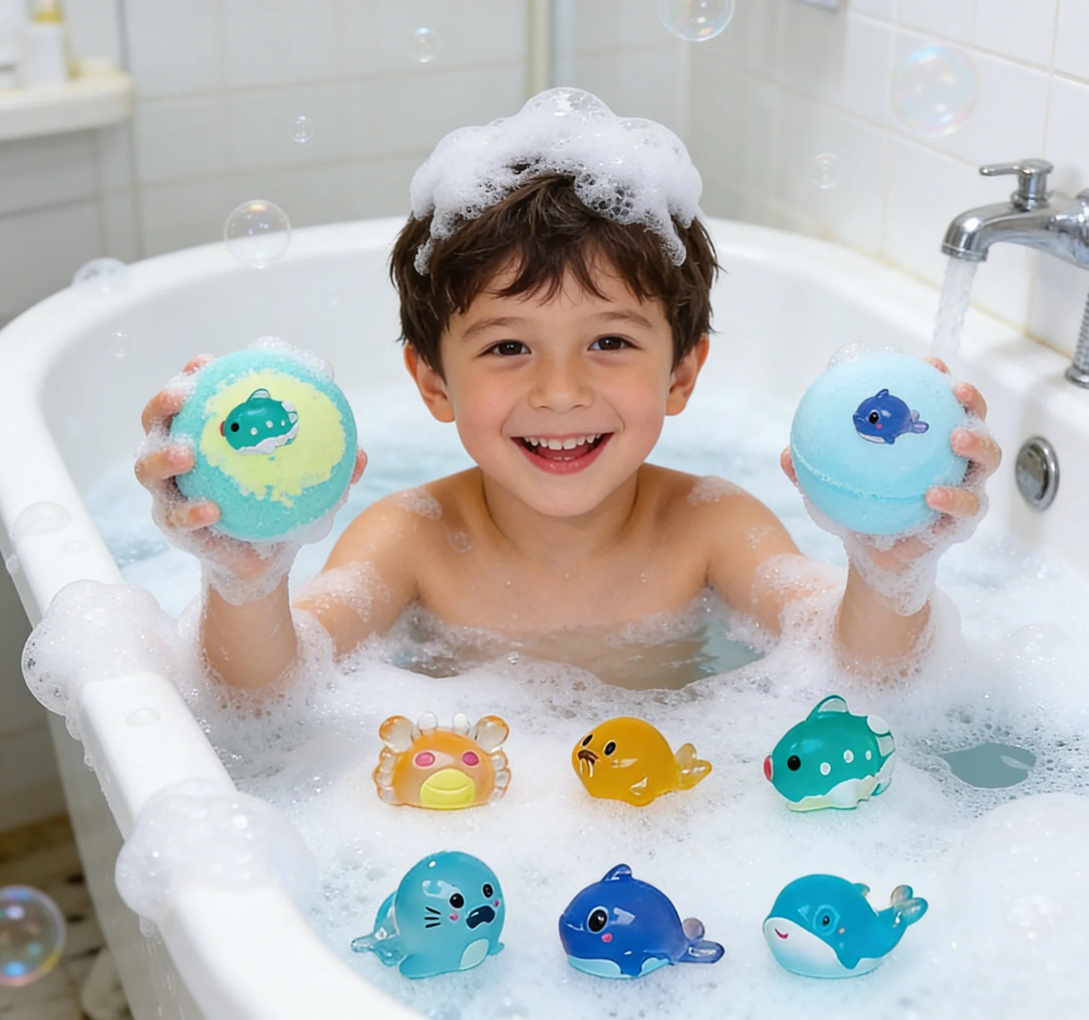 Ocean Series Fun Bath Balls for Kids Ocean Series Fun Bath Balls for Kids Ocean Series Fun Bath Balls for Kids Main image