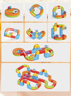 Electric Magnetic Levitation Train Set for Kids - Anti-Gravity DIY Assembly Magnetic Assembly Track Educational Toy for Boys