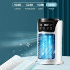 Multifunctional Evaporative Cooling Fan Portable Cold Air Conditioner Small Air Cooler Natural Air-cooled Fan for Desk