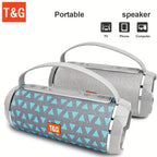 TG116C Outdoor Portable Upright Wireless Compatible Speaker, Cute Little Cube Speaker Music player, Support USB/ TF/ FM Radio Mu