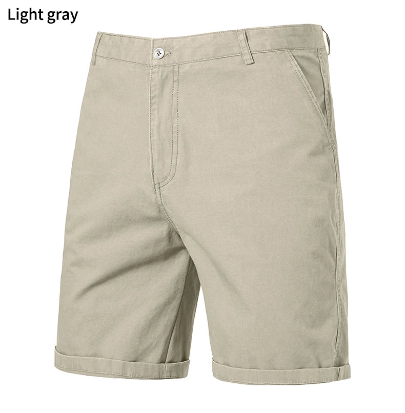 Men Golf Shorts Dress Shorts Lightweight Quick Dry Casual Work Shorts Flat Front Hiking Shorts with 4 Pockets