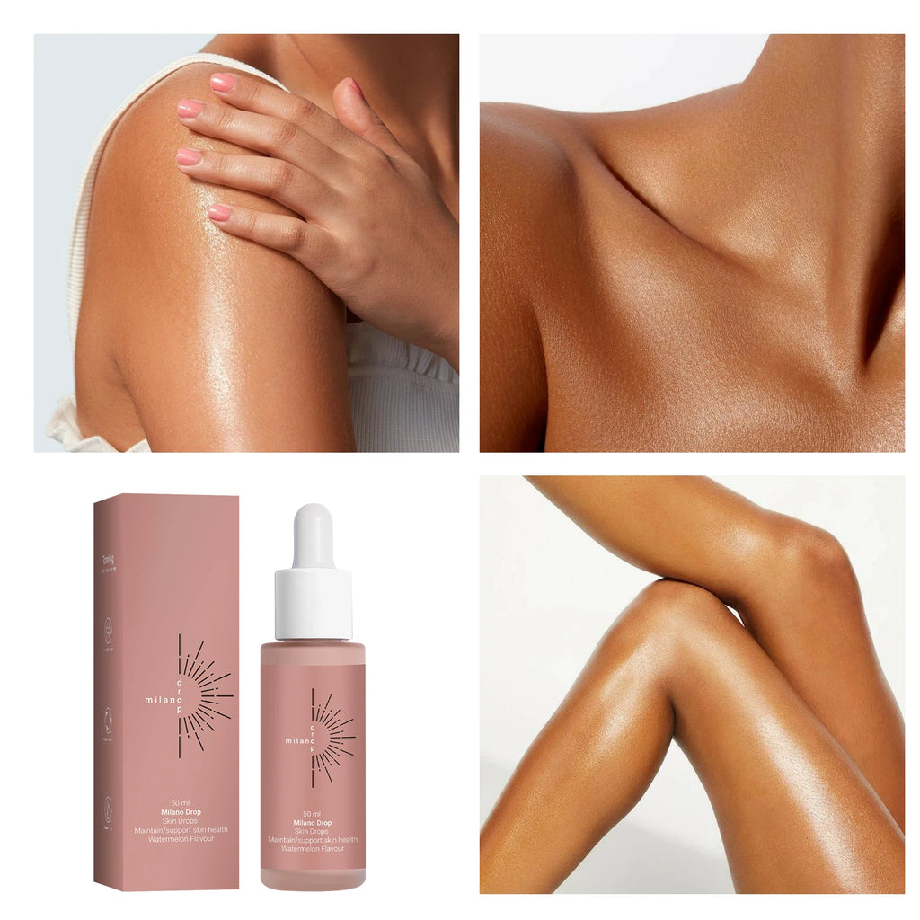 30ml Self -Tanning Drops Body Self Tanner Sunless Tanning Lotion Skin Care to Keep Skin Hydrated for Natural-Looking Tanner