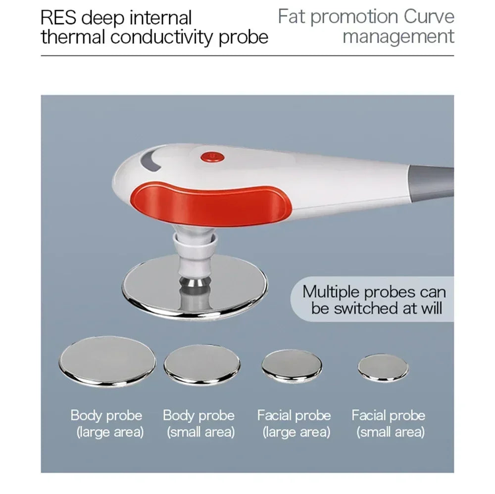 Portable 448KHZ  Tecar Therapy RET CET Diathermy Body Sliming Machine Pain Relief Skin Tightening Deep Care 2024 NEW Massager