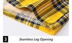 100%Cotton Fashion Boxer Shorts Men's Underwear Youth Breathable Comfortable Loose Underpants Classic Plaid Arrow Pants Homewear