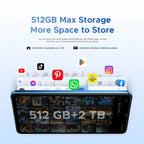 Global Version DOOGEE Note59 Pro+ 5G Smart phone Android 15 6250mAh Battery 6.75'' 120Hz Screen 12GB 512GB AI Camera Cell Phone