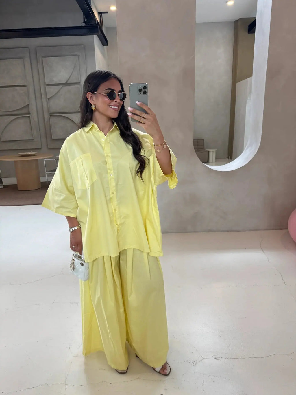 Women Solid Lapel Full Sleeves Pant Suits Chic Single Breasted Wide-leg Long Pants Sets 2026 Lady  Casual Daily Loose Fit Outfit