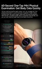 New Accurate ECG Smart Watch Blood Lipids Five Viscera Health Check Body Temperature BT Call Sports Smart Watches For Men 2026