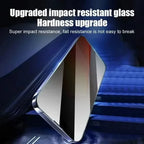 Dust Free Install Tempered Glass For iPhone 16 15 14 Plus 17 Pro Max Air 13 12 Mini 11 XR XS Oleophobic Coating Screen Protector