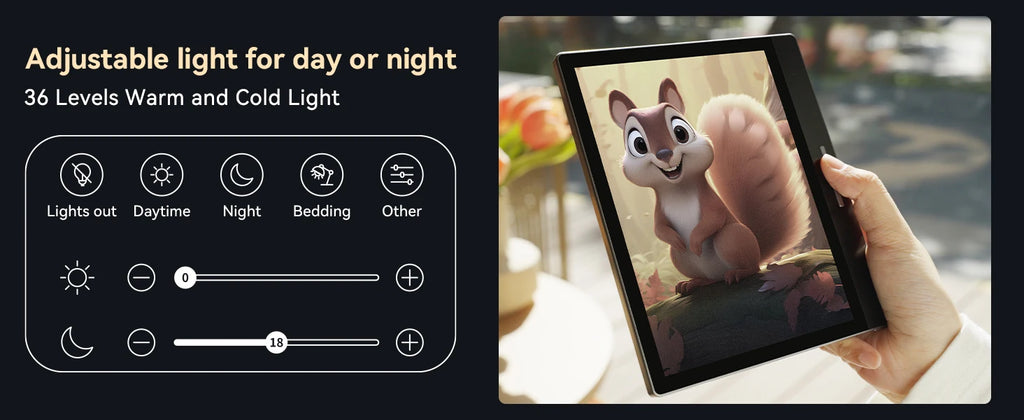 BIGME B751C Ebook Reader, 7 inch Color E-ink Screen Tablet, Portable Electronic Book ereader, Android 11 OS, support Google Play
