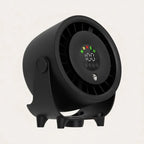 New Misting Fan Humidifying Rapid Cooling Hanging Hole Low Noise Digital Display Button Controlled Speed Fine Absorbable
