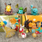 Pokemon Starry Sky Pikachu Mystery Box Eevee Blind Box Anime Figures Snorlax Surprise Gift Colletions Toy