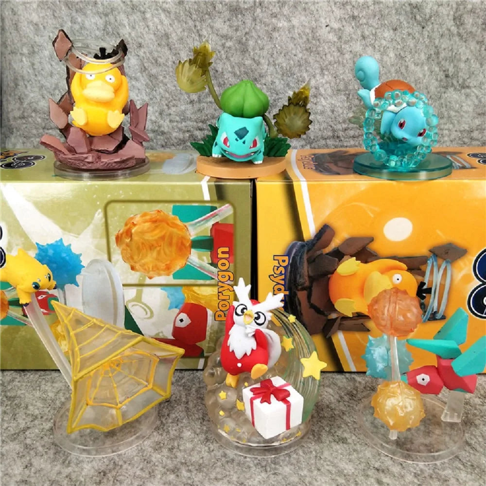 Pokemon Starry Sky Pikachu Mystery Box Eevee Blind Box Anime Figures Snorlax Surprise Gift Colletions Toy