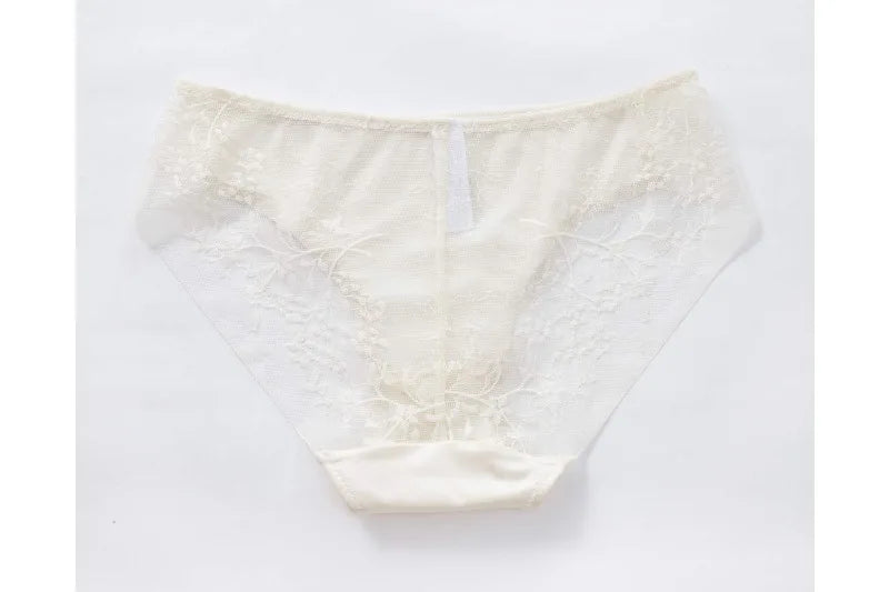 Luxury Women Lingerie Set Sexy Lace Embroidery Underwear French Thin Cup Push Up Bra Summer Mesh Breathable Intimates Bra Sets