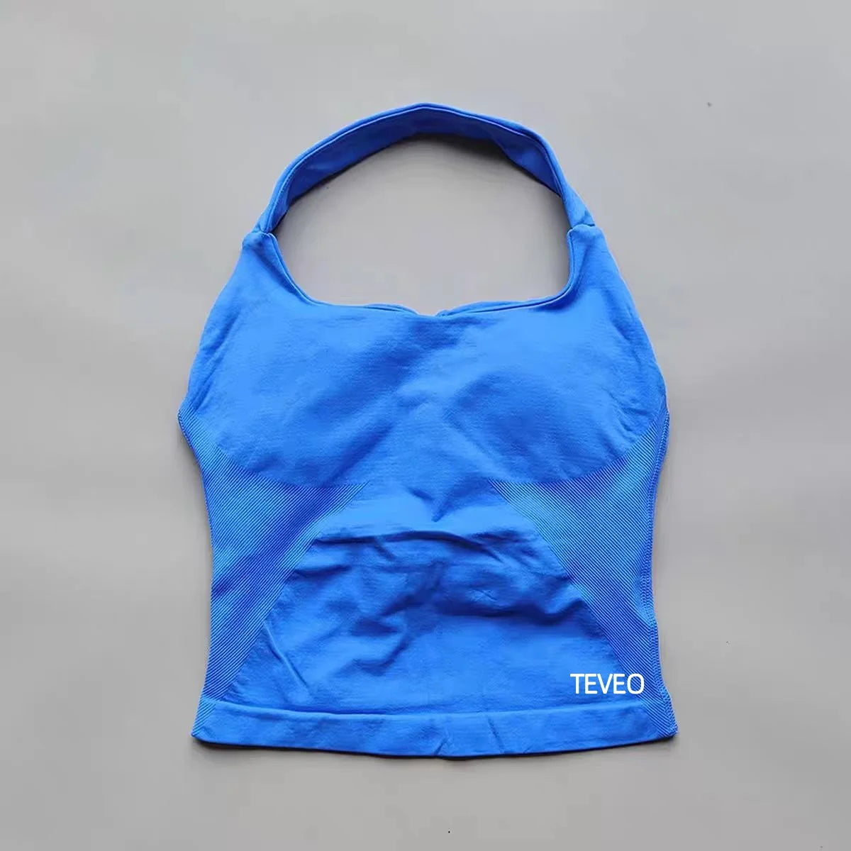 2025 TEVEO Nouveau Soutien-Gorge Elastique Haute Résistance Entièrement Licou Cou Nu Dos Nu Yoga Yoga Yoga