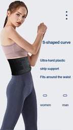 Back Braces Waist Belt Men Women Work Lower Back Pain Relief Breathable Anti-skid Spine Lumbar Support Belt