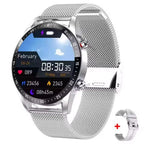 ECG+PPG Bluetooth Call Smart Watch Men Laser Health Blood Pressure Fitnes Sports Watches Man Sports Waterproof Smartwatch+Box