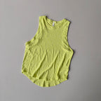 New Sleeveless Pilates Sports Blouse for Women's Summer Thin Vest Fitness Quick-drying Sleeveless Yoga Shirts Top Loose Suit